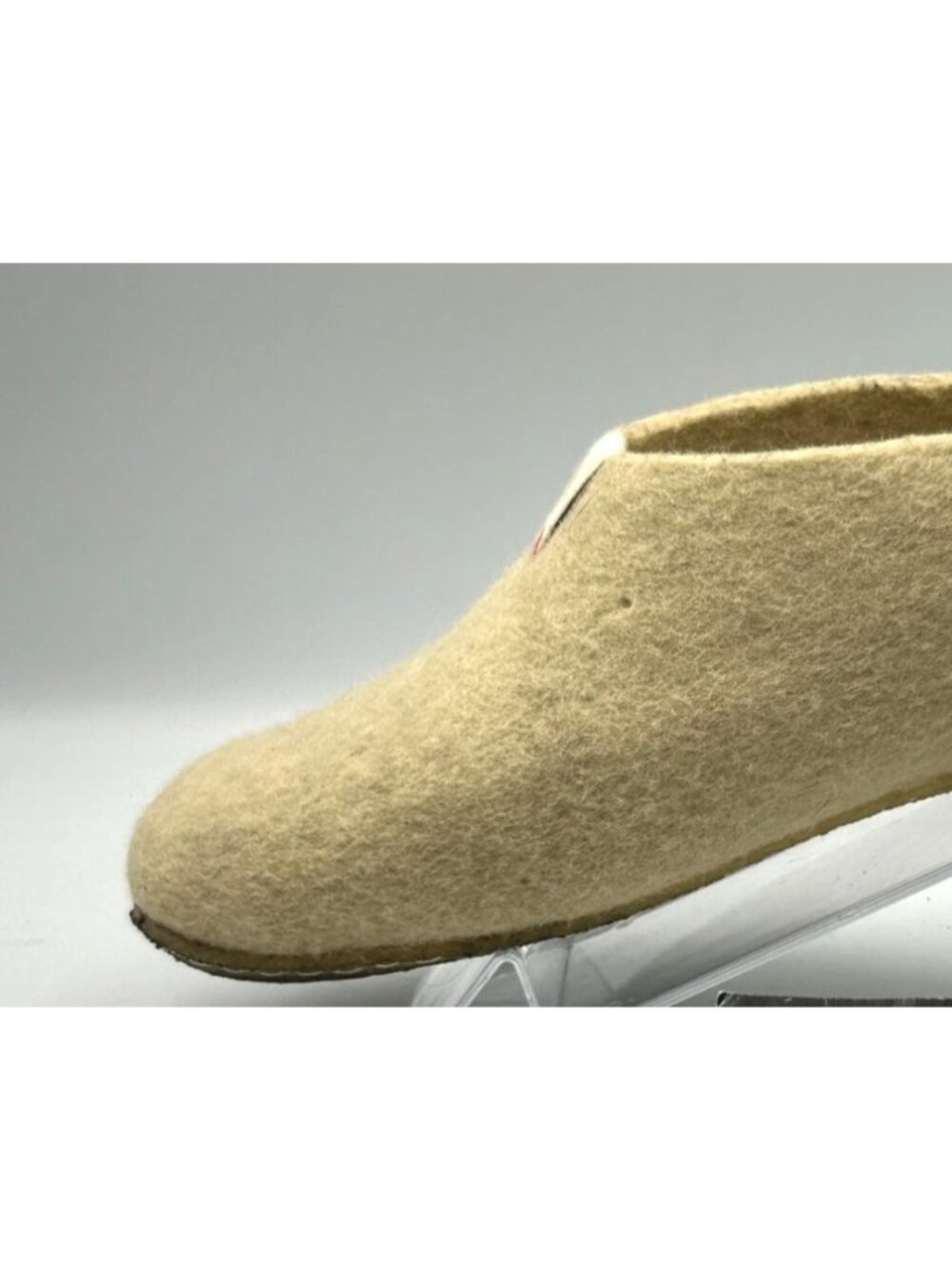 Baabuk Men's Vainilla Wool Felted Mel Slip-On Slippers Size 11 (44) 3298 - Picture 16 of 16